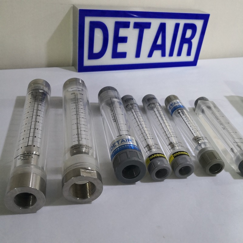 LZM-50G/50GF透明有机玻璃流量计,内外螺纹G2寸管道式流量计
