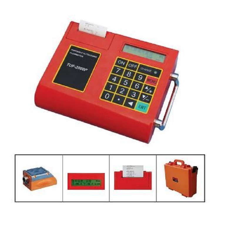 TUF-2000P便携式超声波流量计,大型传感器,温度-40-90℃ 流量计