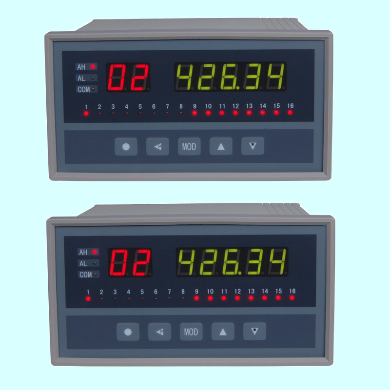 XSL/A32 32通道智能巡回检测报警仪 横式160&times;84&times;182 通讯巡检仪