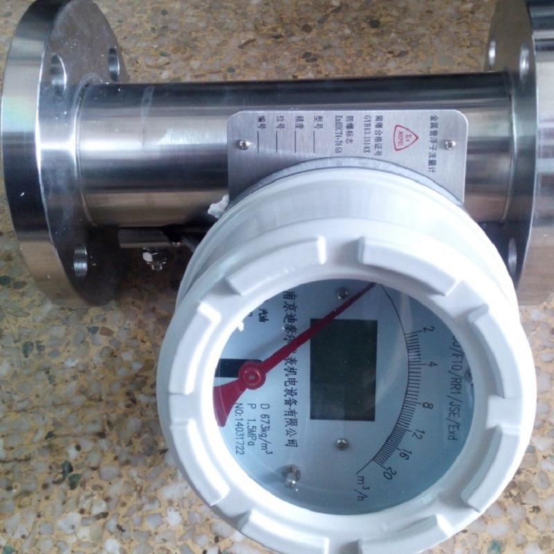 防腐衬四氟型远传金属管浮子流量计LZD-F,不锈钢内衬四氟流量计