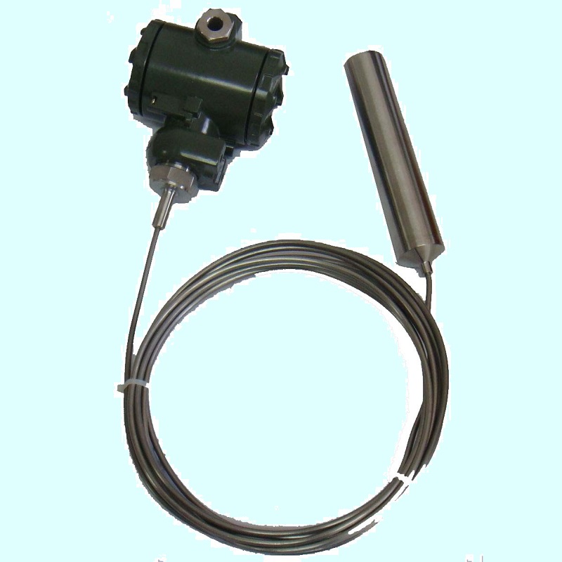 DTR136不锈钢液位变送器，5m/10m,不锈钢,现场显示投入式变送器