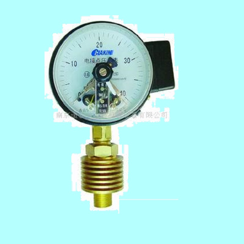 推荐耐温压力表YXW-150 耐温电接点压力表 青岛华青仪表