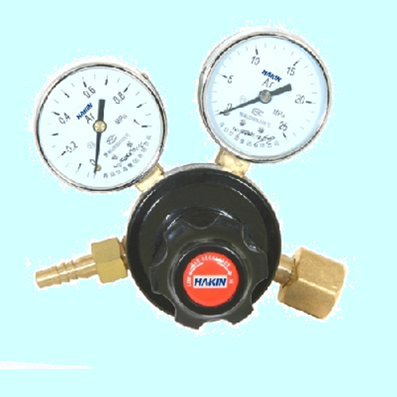 YAr-6 氩气减压器,1Mpa 25Mpa表头,全铜,青岛华青仪表,特价直销